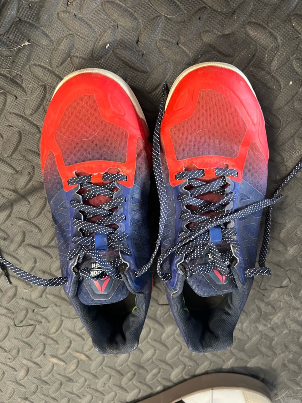 Reebok Red and Navy Gradient Training Shoes
